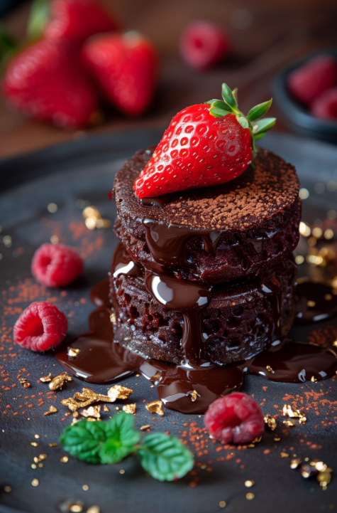The Velvet Heart Lava Cake: A Molten Celebration of Connection