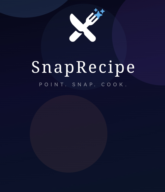 Introducing SnapRecipe: Turn Your Ingredients Into Delicious Recipes Instantly