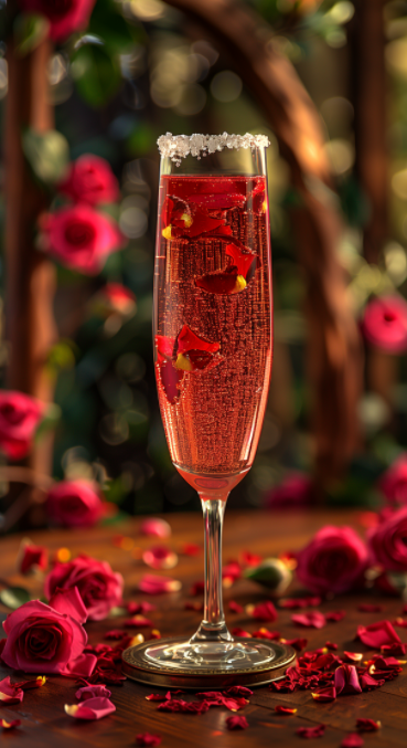 Sparkling Hibiscus & Rose Spritz: An Elegant Botanical Elixir